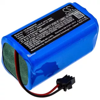 CAMERON SINO Battery Type 10002265 Cmicr18650f8m7-4s1p for Liectroux Eufy Kitfort Deebot Polaris Ecovacs Gutrend Proscenic Genio Robojet Phicomm / CS-EDN620VX