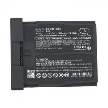 CAMERON SINO Akumulators DJI RoboMaster S1, 2400mAh, 10,8V, Li-ion, Melns