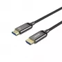 UNITEK Active Optical HDMI 2.1 kabelis 8K 120Hz 70m Melns