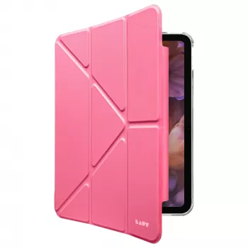 Laut Huex Folio Maciņš iPad Air 11 M2 (2024) / M3 (2025), iPad Pro 11 1/2/3/4G, iPad Air 10.9 4/5G ar Apple Pencil turētāju - Rozā