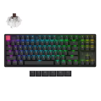 Keychron K8X-J3 80% TKL Brown Switch RGB Hot-Swap Black