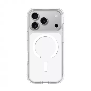AMAZINGTHING Minimal Mag Case iPhone 17 Pro Max, saderīgs ar MagSafe, caurspīdīgs