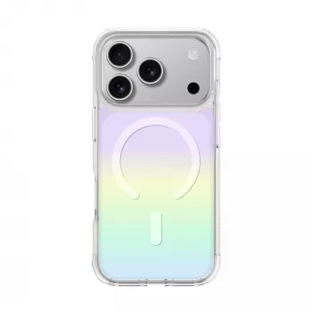 AMAZINGTHING Minimal Mag Maciņš iPhone 17 Pro, saderīgs ar MagSafe, Varavīksnes daudzkrāsains