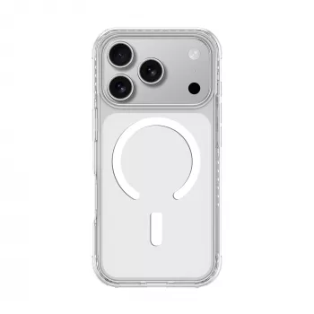 AMAZINGTHING Titan Pro Case iPhone 17 Pro, saderīgs ar MagSafe, caurspīdīgs