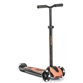Scoot & Ride Highwaykick 5 LED Peach 3-Wheel Kick Scooter