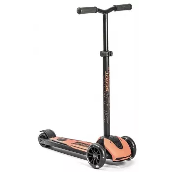 Scoot & Ride Highwaykick 5 LED Peach 3-Wheel Kick Scooter