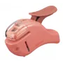KOKUYO Harinacs SMALL+ Stapleless Stapler Salmon Pink, 5 Sheets Capacity (SLN-MSH305VP)