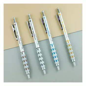 Pentel mehāniskais zīmulis 0,5 mm metāliski sudraba krāsā