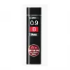 Pentel C279-BO Super Hi-Polymer vadu pildījumi 0,9 mm B melns 36 vadi kastītē