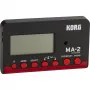 Korg MA2-BKRD LCD kabatas digitālais metronoms melns/sarkans