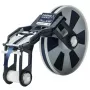 Brother MCFA1DB Auduma gludināmā etiķešu lente - tumši zila uz balta - 15mm x 3m