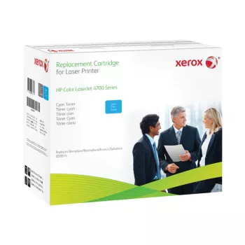 Xerox Cyan Tonera kasetne (Alternatīva HP Q5951A) HP Colour LaserJet 4700 sērijai - 11 600 lapas