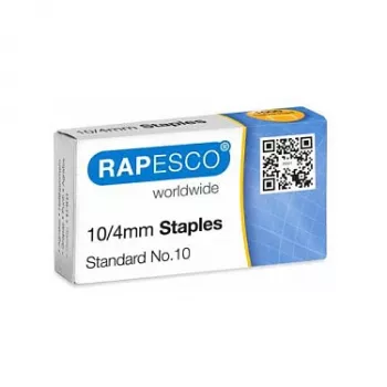 Rapesco AP510VZ3 No.10 Galvanised Staples 1000 per Pack
