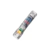 Rapesco Supaclip 40 Dispenser - Melns/Sudrabs - 40 lapu ietilpība - 8 klipši komplektā