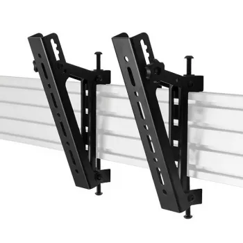 B-TECH BT8390-VESA200T/B Montāžas Sliedes - 70kg (Pāris) Melnas