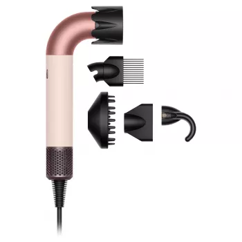 Dyson Supersonic R Curly+Coily matu žāvētājs Pastel Pink / Rose Gold