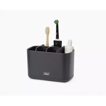 Joseph Joseph EasyStore lielais zobu suku turētājs, matēti melns (70599)