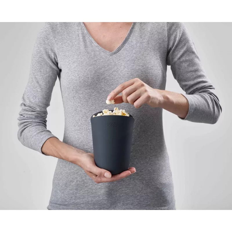 Joseph Joseph M-Cuisine 2-Piece Orange Microwave Popcorn Maker Set