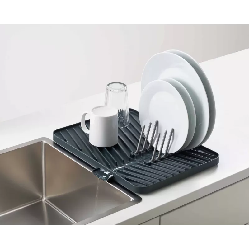 Joseph Joseph Flip-up Adjustable Draining Board - Grey