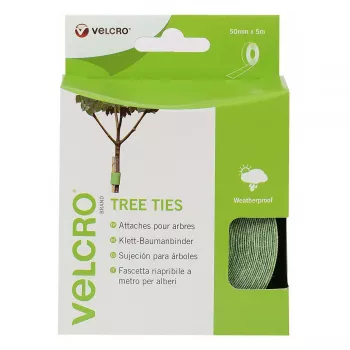 VELCRO Brand ONE-WRAP atkārtoti lietojamā kabeļu saites ruļļa - zaļš - 50 mm x 5 m - kastē