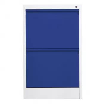 Phoenix Safe FC1002GBK 2-Drawer Fire File Filing Cabinet, Blue