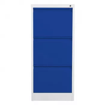 Phoenix Safe Hanging File Cabinet 3 Drawers Blue