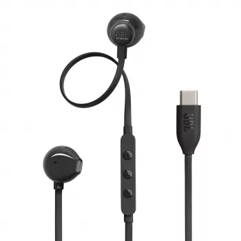 JBL Tune 305C USB-C vadu austiņas ar mikrofonu - Melna