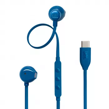 JBL Tune 305C USB-C vadu austiņas ar mikrofonu - Zila