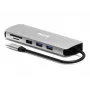 PORT Designs USB-C 9-in-1 Docking Station ar 4K HDMI un 85W PD - Space Grey
