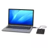 PORT Designs PORT Connect ciparu tastatūra USB-C melna