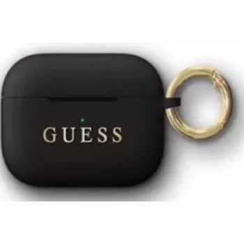 Guess Apple Silikona Vāciņš AirPods Pro Melns