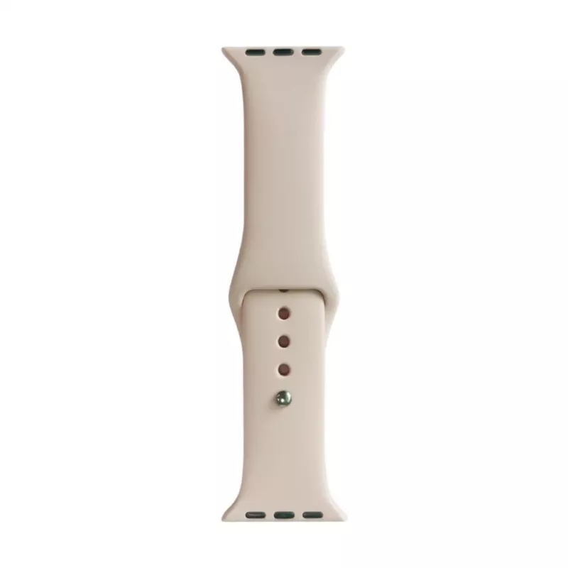 Evelatus Apple Watch 42/44/45mm Silikona Solo Loop Rokassprādze (140mm M/L) Pink Sand