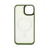 Connect Apple iPhone 13 Hybrid Case With Magnetic PC+TPU Green