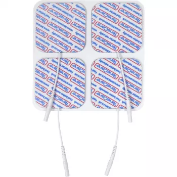 TensCare Carbon Mesh Electrode Pads 50x50 mm, 4-Pack