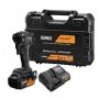 DEWALT 18V XR Bezsuku Triecienskrūvgriezis 1x5.0Ah Akumulatora Komplekts DCF86MP1T