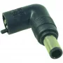 2-POWER TIP6005A Notebook Power Tip - 5.5mm x 2.5mm DC Barrel Connector - Melns