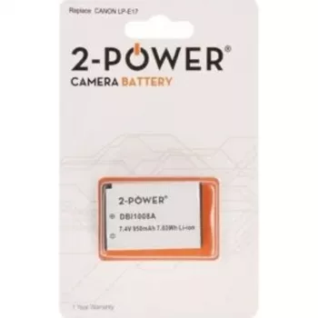 2-POWER DBI1008A uzlādējams akumulators Litija-jonu 950 mAh 7.4 V Canon LP-E8