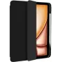 Eiger Folio Maciņš Apple iPad 10.2 collu (7./8./9. paaudze) - Melns, Pastiprināts magnētiskais statīvs, Stilusa turētājs