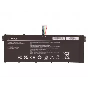 2-Power Main Battery Pack for MSI R14B01W - 42 Wh