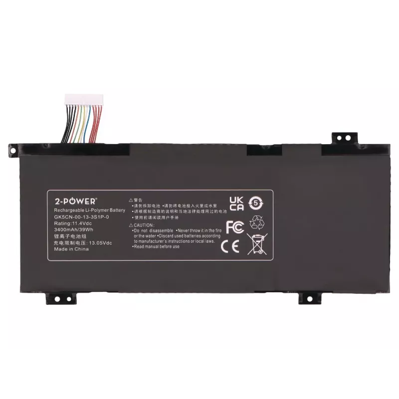 2-POWER Medion Erazer X15803 Main Battery Pack - Akumulators - 3 400 mAh
