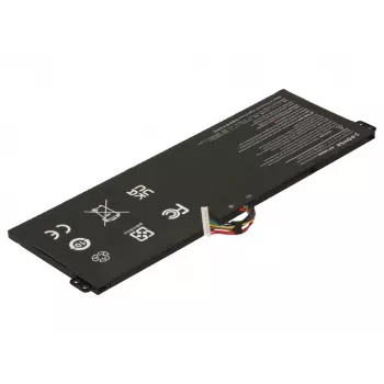 2-Power Main Battery Pack - 3400 mAh - 11,1V - Li-ion - Black - for Dell Latitude E7440/E7450