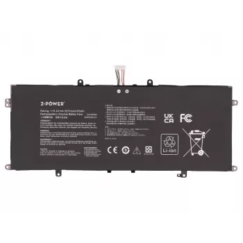 2-Power ASUS U4700J galvenais akumulatoru bloks - 49 Wh, 4400 mAh, 11,1 V, 6 elementu Li-ion, melns