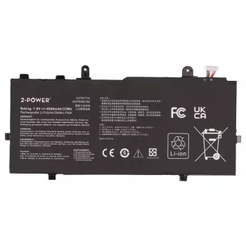 2-POWER Main Battery Pack 7,6V 4900mAh Asus VivoBook Flip TP401N
