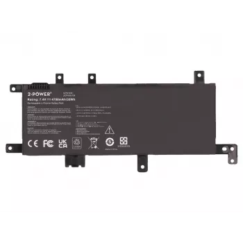 2-Power ASUS VivoBook R542U galvenais akumulatoru bloks - 5000 mAh