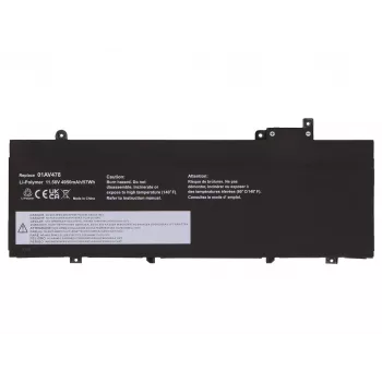 2-Power Main Battery Pack for Lenovo ThinkPad T480s 20L7 - 44 Wh, 3-Cell, Li-Ion, Black