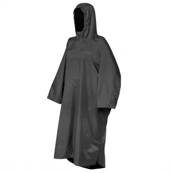 Trekmates Deluxe Poncho - Melns/Melns
