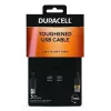 2-Power 1m USB-A uz USB-C kabelis - Melns