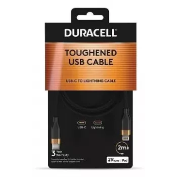 2-POWER 2m USB-C uz Lightning kabelis - Balts - MFi sertificēts - 60W PD