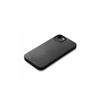 MUJJO Full Leather Wallet Case with MagSafe for Apple iPhone 15 Plus (6,7 inch) - Black