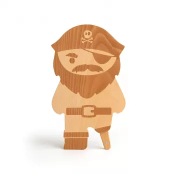 OTOTO Pirate Board Griešanas dēlis un nažu komplekts